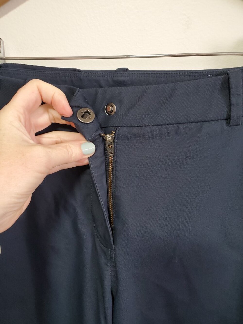 KIT AND & ACE Navigator Ride Pants Trousers Slim Leg Navy Blue Women's 6 x 30" - Picture 5 of 16